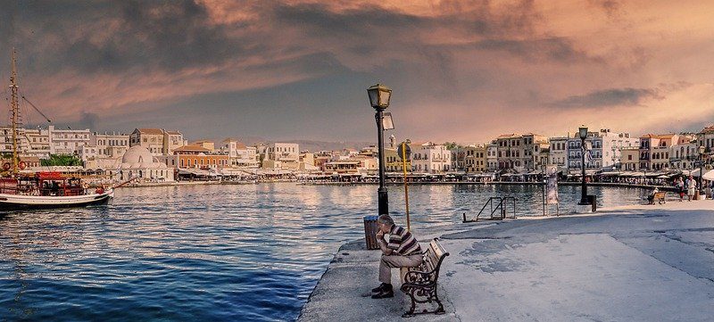 Hafen auf Kreta