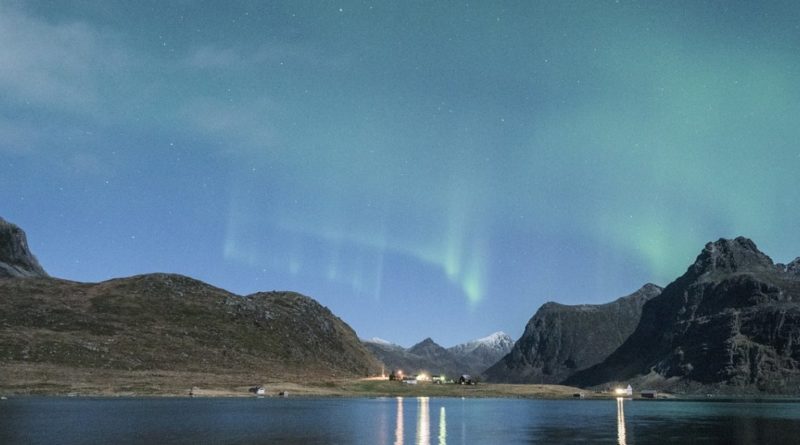 Polarlichter über Deutschland